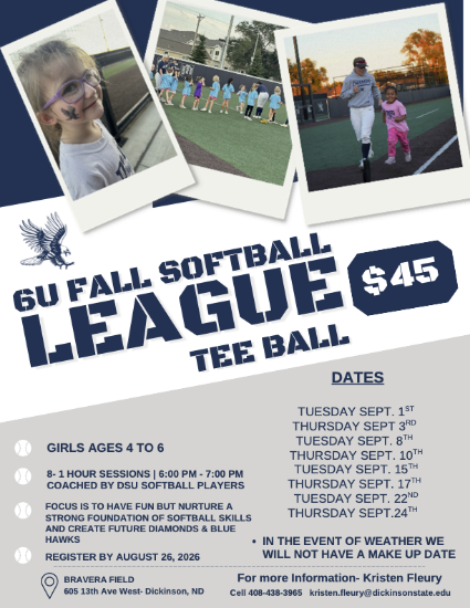 Picture of 6U Fall Softball T-ball